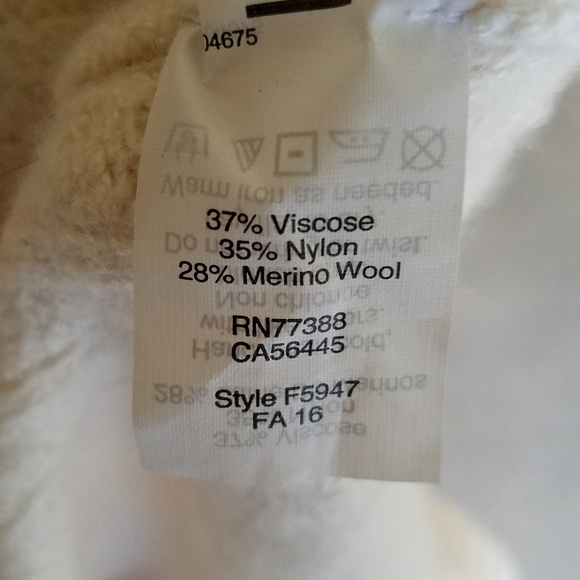 J. Crew Wool sweater L cream - Picture 6 of 6